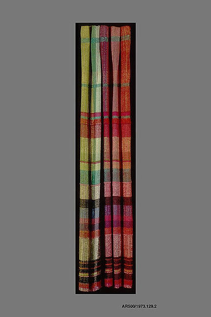 :Mexican Plaid Drapery Panel c1938–40-16x12"(A3) Poster