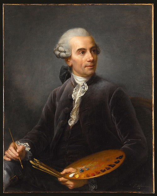 Élisabeth Louise Vigée Le Brun - Joseph Vernet 1778, Poster Print Wall Art