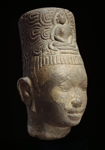 Head of Bodhisattva Avalokiteshvara last quarter of the 7th ce,16x12"(A3)Poster