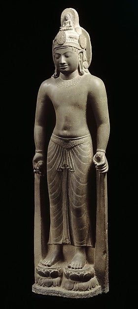 Bodhisattva Avalokiteshvara second half of the 7th–early 8th c,16x12"(A3)Poster