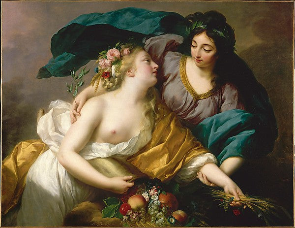 Élisabeth Louise Vigée Le Brun - Peace Bringing Back Abundance, Poster Print Wall Art