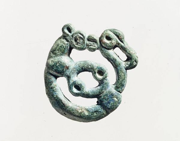 Garment Plaque in the Shape of a Coiled Panther 6th–5th cent B,  Poster Print