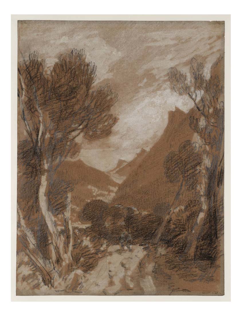 A Road near Grenoble, 1802 by John Mallord William Turner RA, 12x8"(A4) Poster