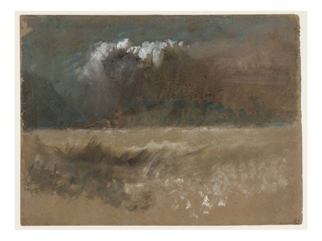 A Stormy Sea, 1830s by John Mallord William Turner RA, 12x8"(A4) Poster