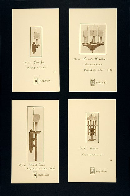 Set of Advertising Cards c1901–7-,  Poster Print Wall Art