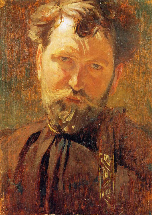 AlfonsSelf vintage artwork by Alphonse Mucha, 16x12" (A3 size) poster print