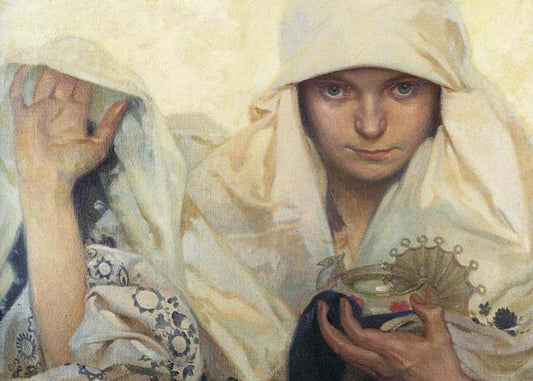 Alphonse Mucha - Fate vintage artwork by Alphonse Mucha, 16x12" (A3 size) poster print
