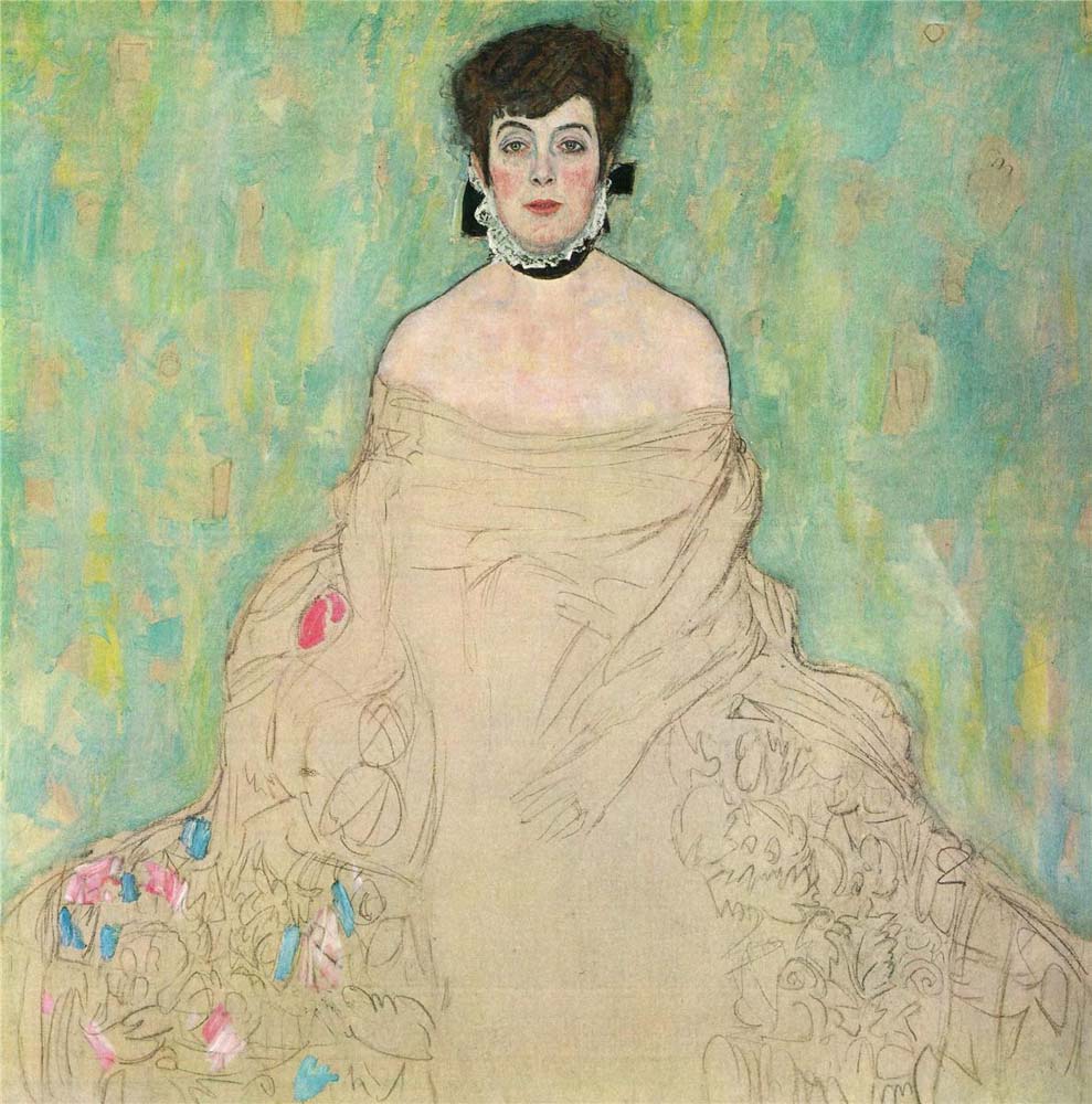 Amalie Zuckerkandl - Gustav Klimt - 1917-1918, 16x12" (A3) Poster Print