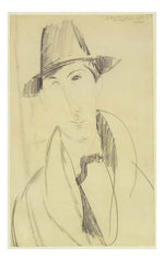Amedeo Modigliani - Mario the Musician, 16x12" (A3) Poster Print