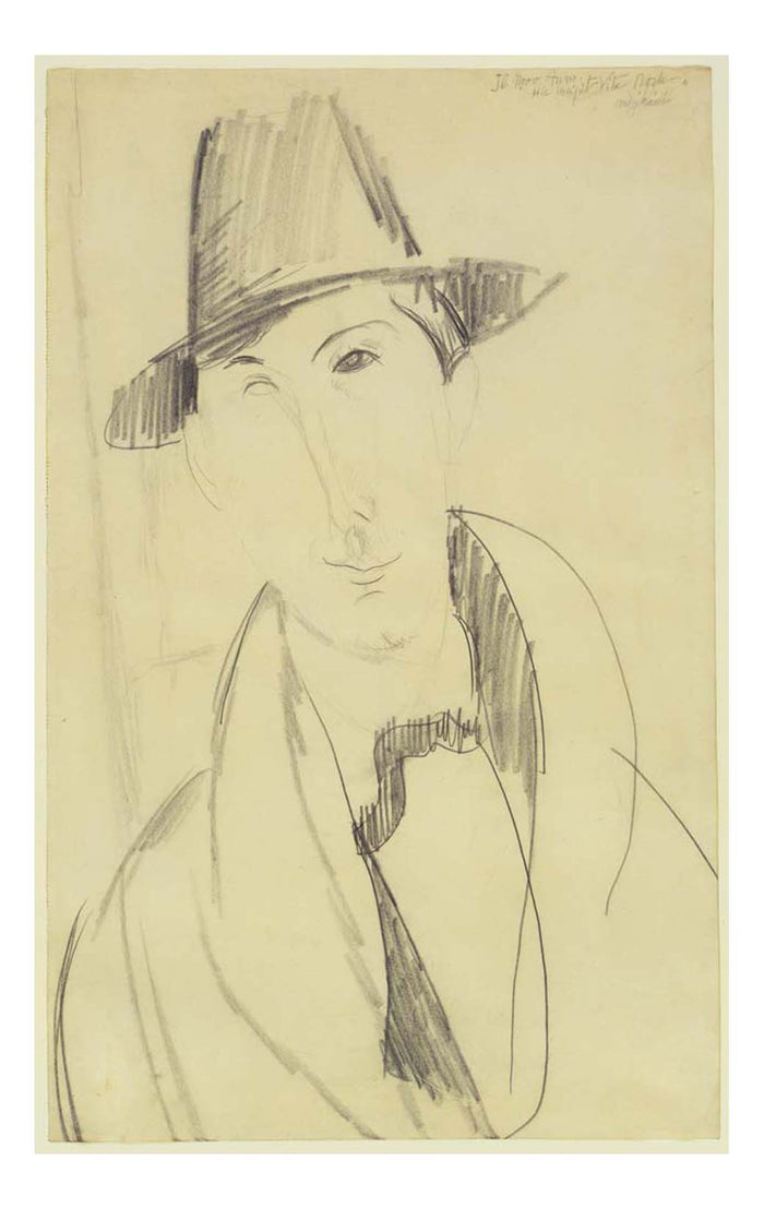 Amedeo Modigliani - Mario the Musician, 16x12