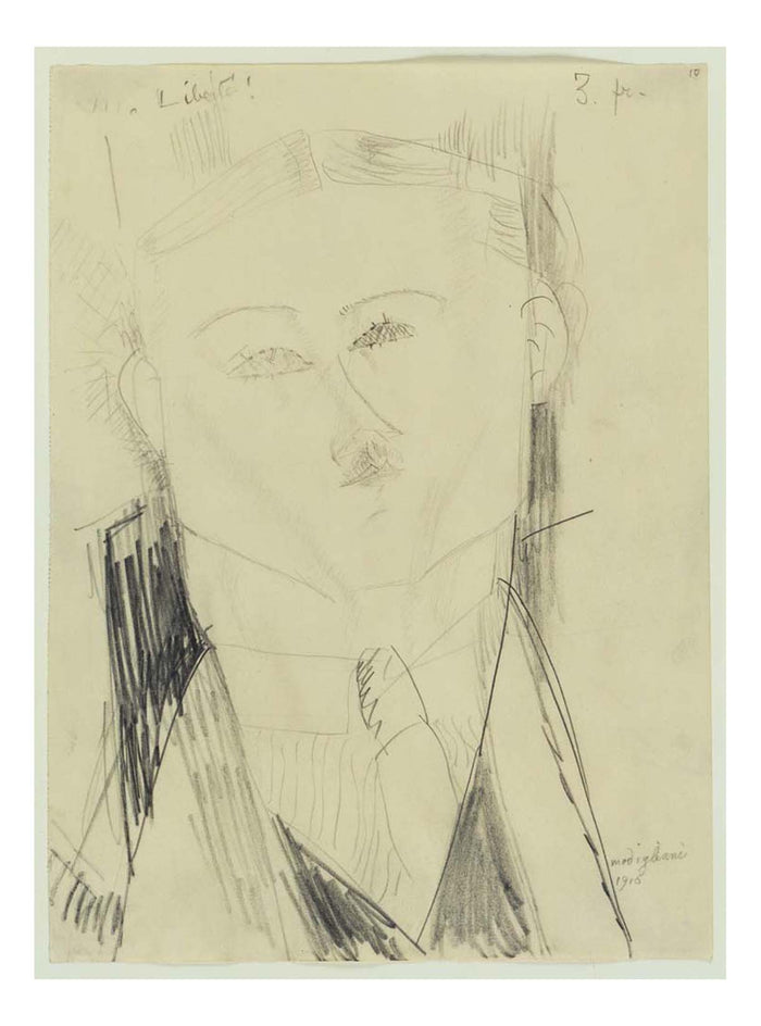 Amedeo Modigliani - Paul Guillaume, 16x12