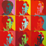 Andy Warhol - Self-Portrait,vintage art, modern poster print
