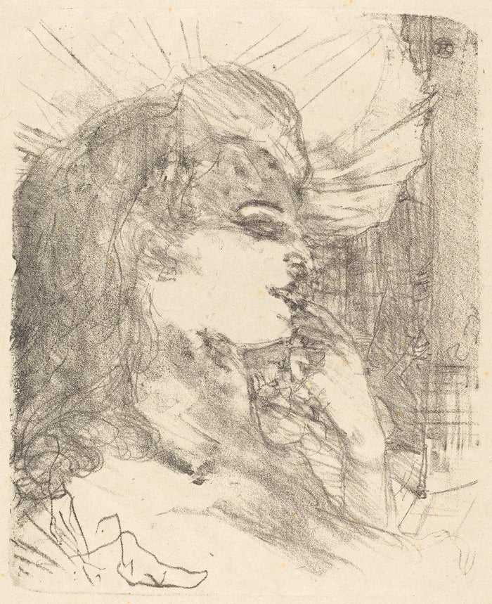 Henri de Toulouse-Lautrec:Anna Held,16x12