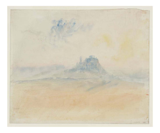 Athens, the Acropolis, 1832 by John Mallord William Turner RA, 12x8"(A4) Poster
