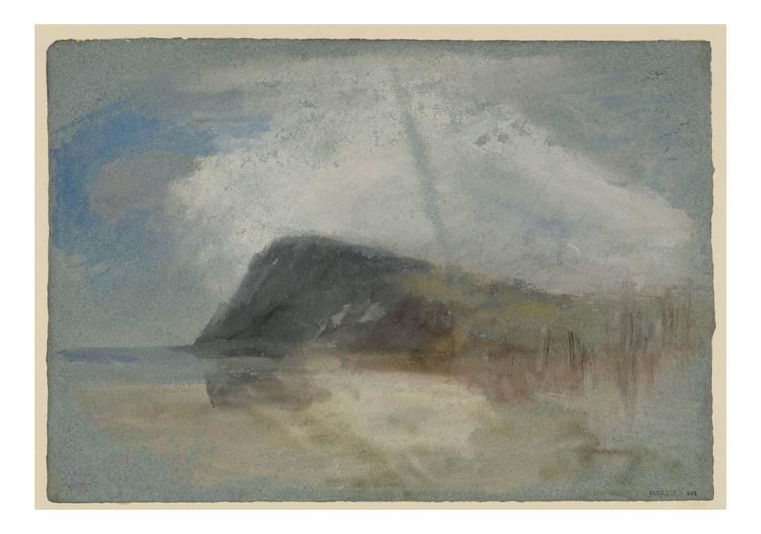 Bay, with Rocks, 1830 by John Mallord William Turner RA, 12x8"(A4) Poster