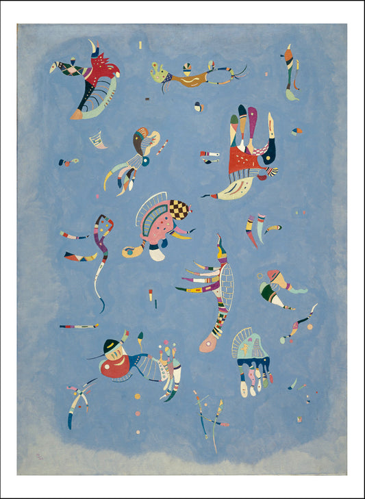 Bleu de ciel 1940, Vassily Kandinsky1940 by Wassily Kandinsky, 16x12"(A3) Poster Print