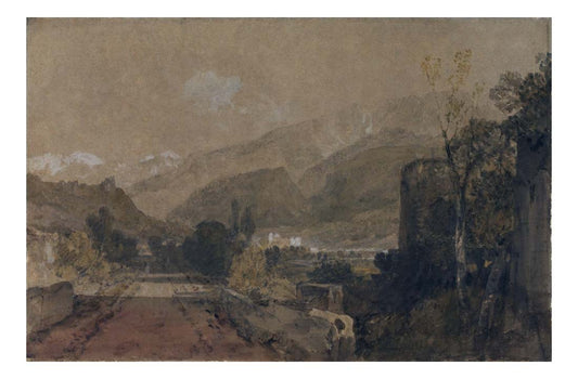Bonneville, 1802 by John Mallord William Turner RA, 12x8"(A4) Poster