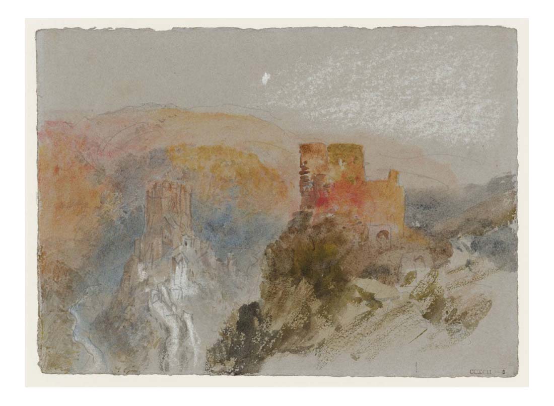 Burg Eltz and Trutz Eltz from the North, 1840 by John Mallord William Turner RA