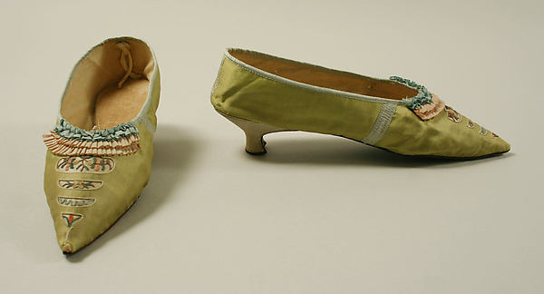Slippers c1790,16x12"(A3)Poster
