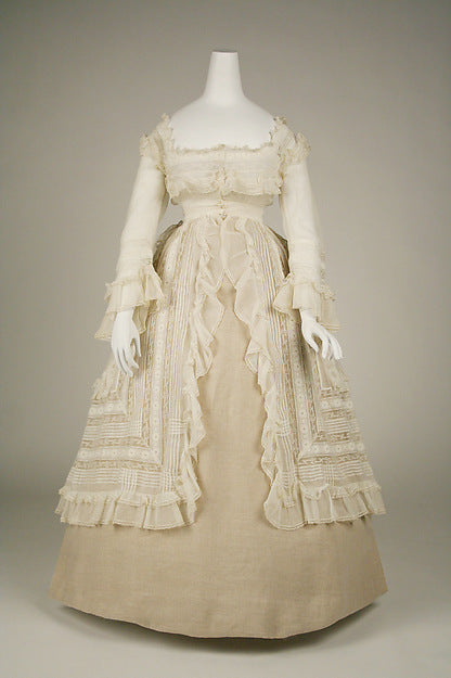 Dress late 1860s,16x12"(A3)Poster