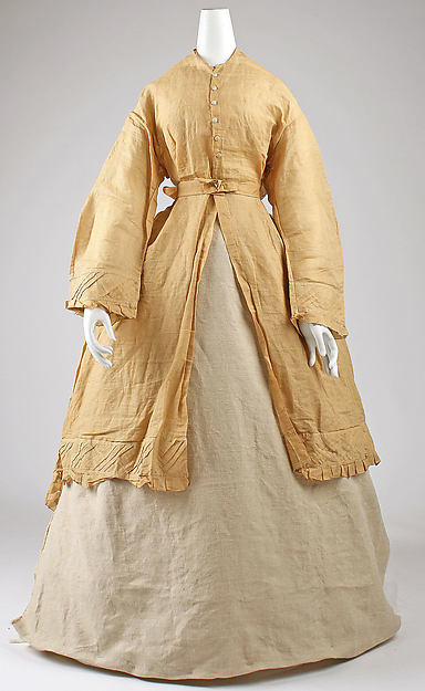 Dress 1870s,16x12"(A3)Poster