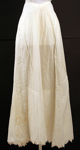Underskirt 1870–90,16x12"(A3)Poster