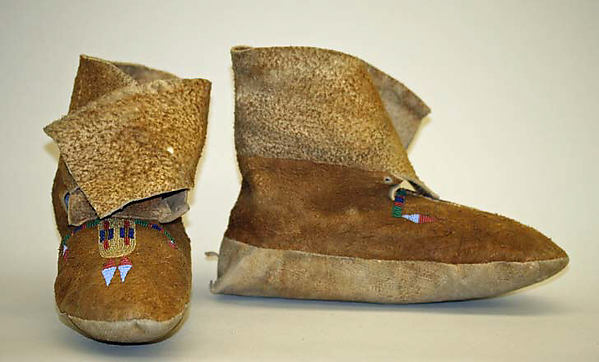 Moccasins 19th cent,16x12"(A3)Poster