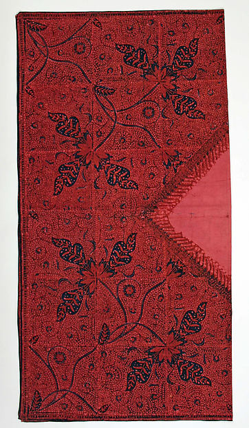 Kerchief late 19th–early 20th cent,16x12"(A3)Poster