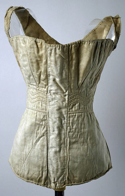 Corset 1830s–40s,16x12"(A3)Poster