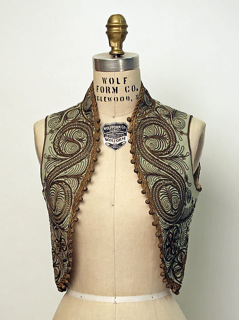 Vest 19th cent,16x12"(A3)Poster