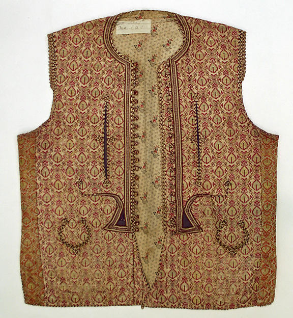 Waistcoat 19th cent,16x12"(A3)Poster