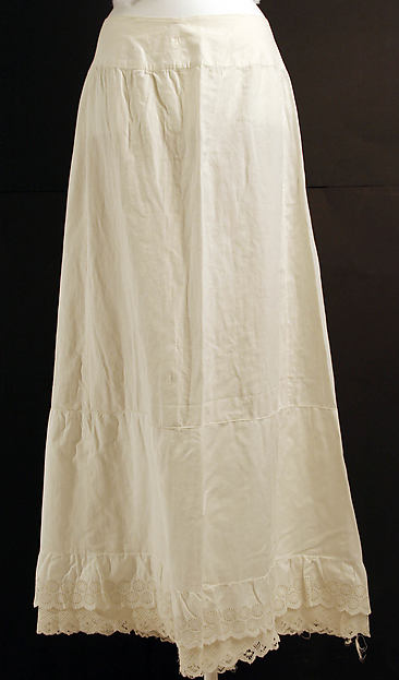 Petticoat late 19th cent,16x12"(A3)Poster