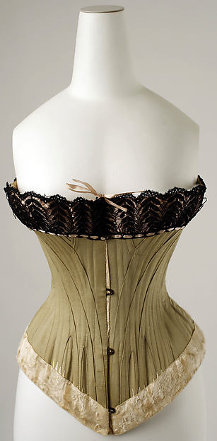 Corset c1893,16x12"(A3)Poster