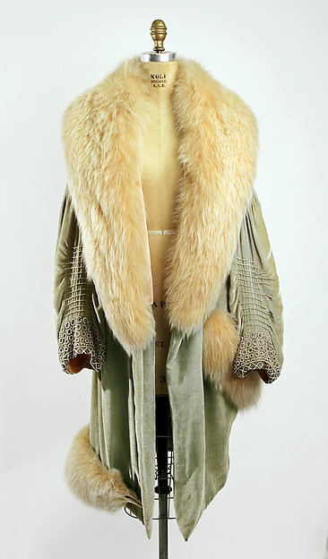Evening coat 1928,16x12"(A3)Poster