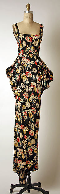 Evening dress 1934–36,16x12"(A3)Poster