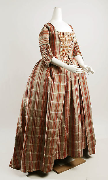 Robe à la Française 1770–90,16x12"(A3)Poster