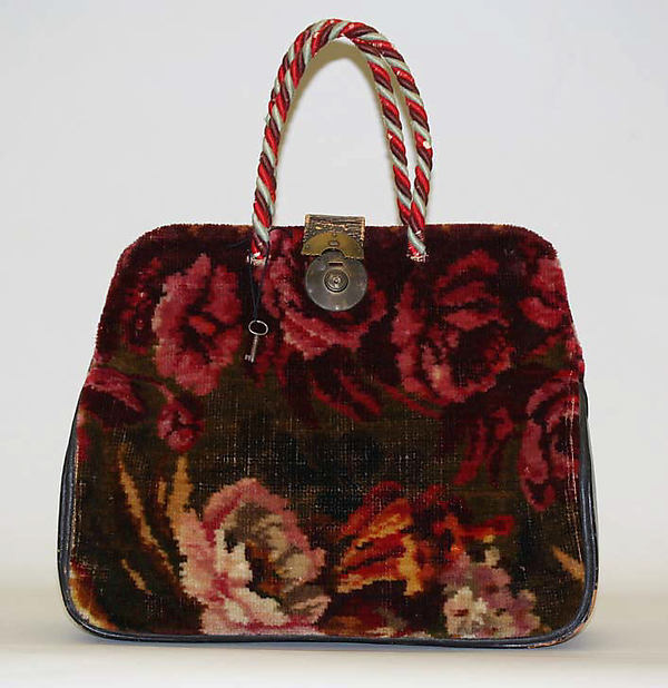 Carpetbag 19th cent,16x12"(A3)Poster