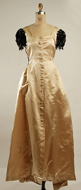 Evening dress 1940–43,16x12"(A3)Poster