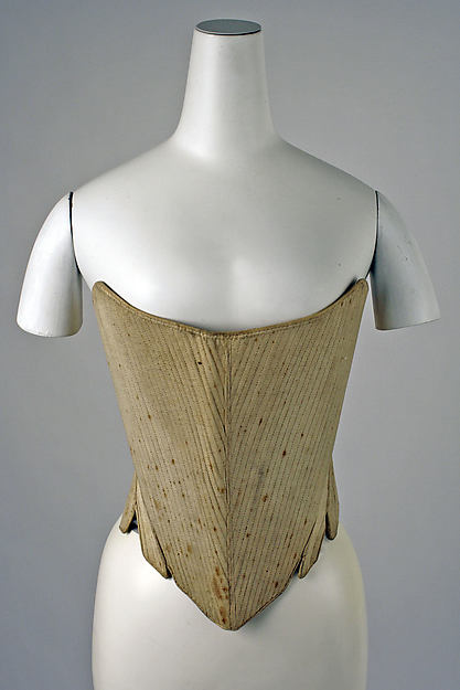 Corset third quarter 18th cent,16x12"(A3)Poster