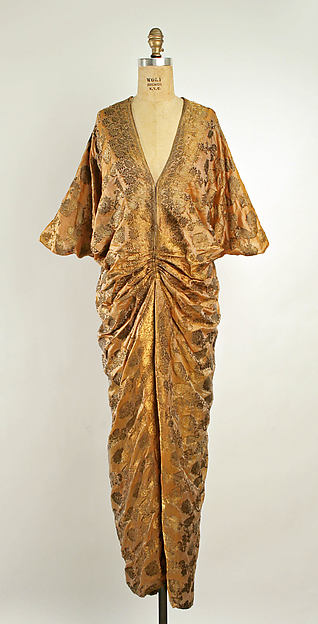 Tea gown late 1920s,16x12"(A3)Poster