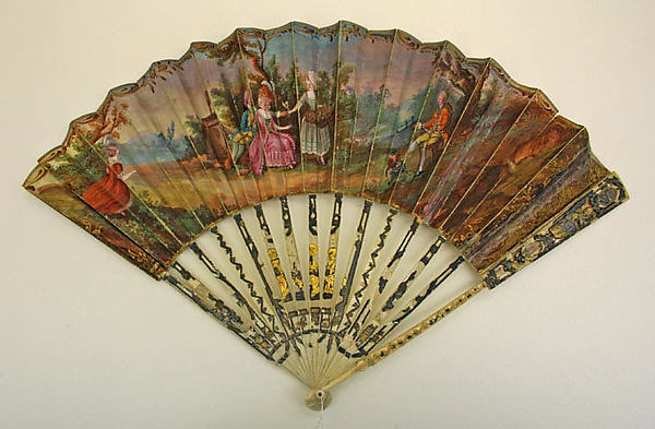 Fan late 18th cent,16x12"(A3)Poster