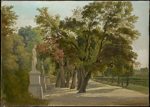 Gustav Wilhelm Palm:Entrance to the Giardino del Lago Villa -16x12"(A3) Poster