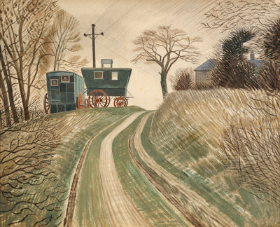 Eric Ravilious: English Landscape, 16X12"(A3)POSTER