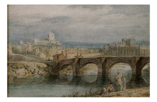 Carlisle, 1797 by John Mallord William Turner RA, 12x8"(A4) Poster