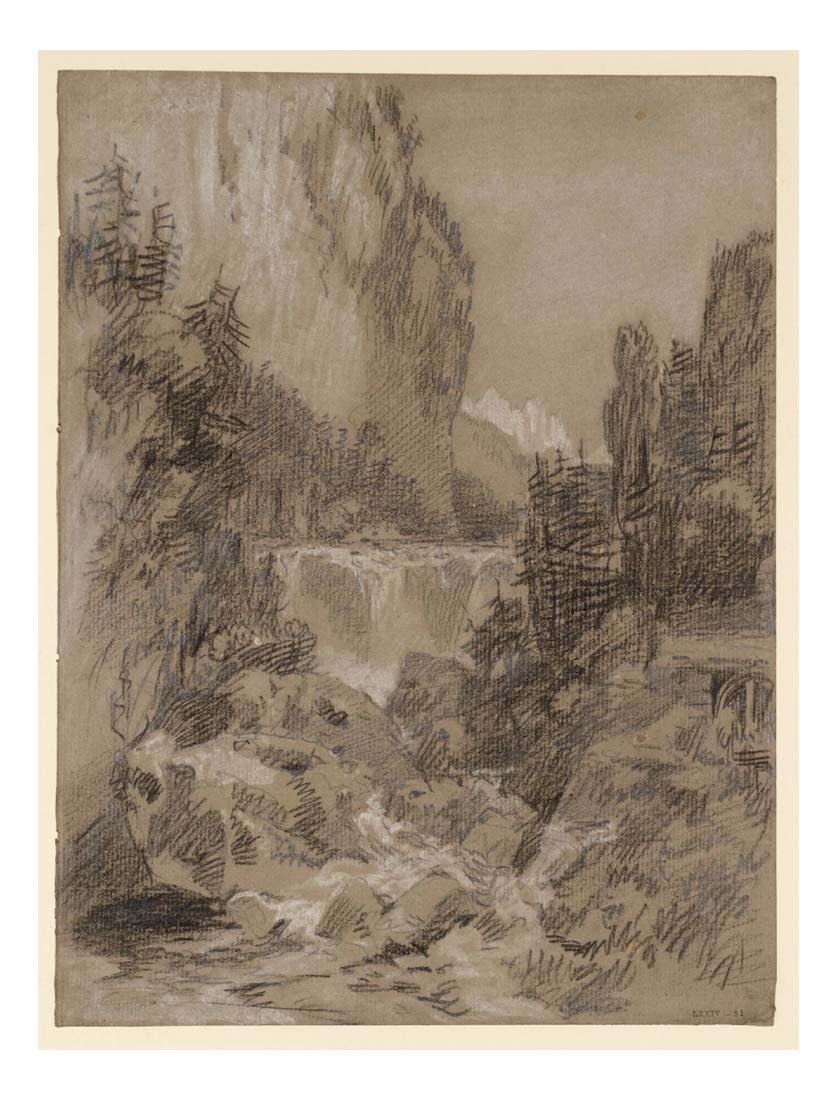 Cascade of the Chartreuse, 1802 by John Mallord William Turner RA