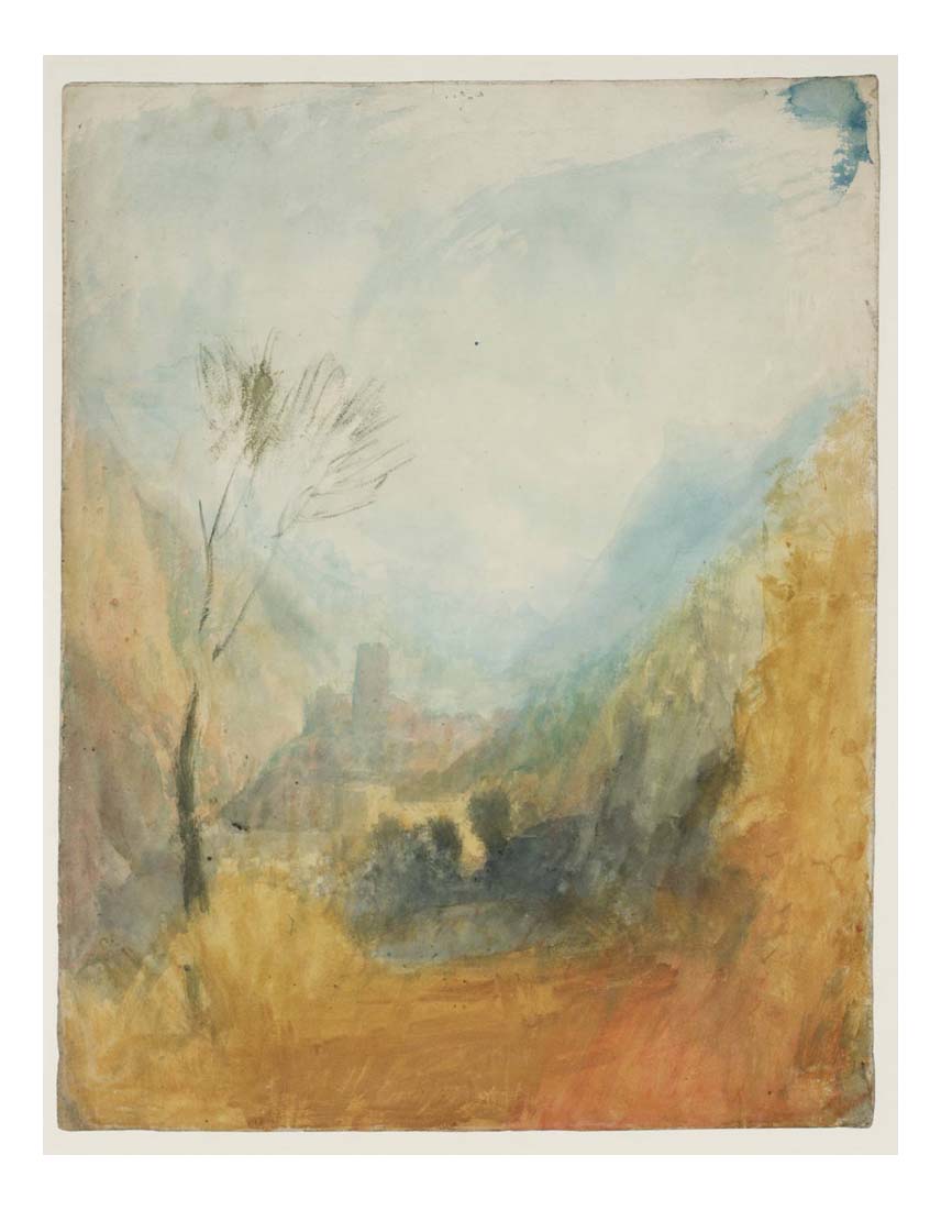 Castle in Middle Distance, 1820 by John Mallord William Turner RA