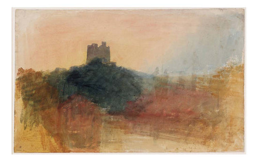 Castle on Hill, Norham by John Mallord William Turner RA