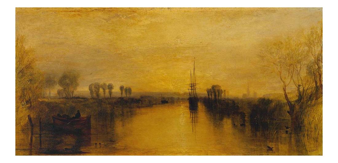 Chichester Canal, 1829 by John Mallord William Turner RA