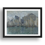 Claude Oscar Monet: The Museum at Le Havre, Poster in 17x13"(A3) Frame