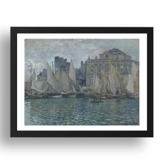 Claude Oscar Monet: The Museum at Le Havre, Poster in 17x13